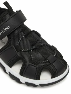Sandali Velcro Sandal V1B2-83320-1591 Nero