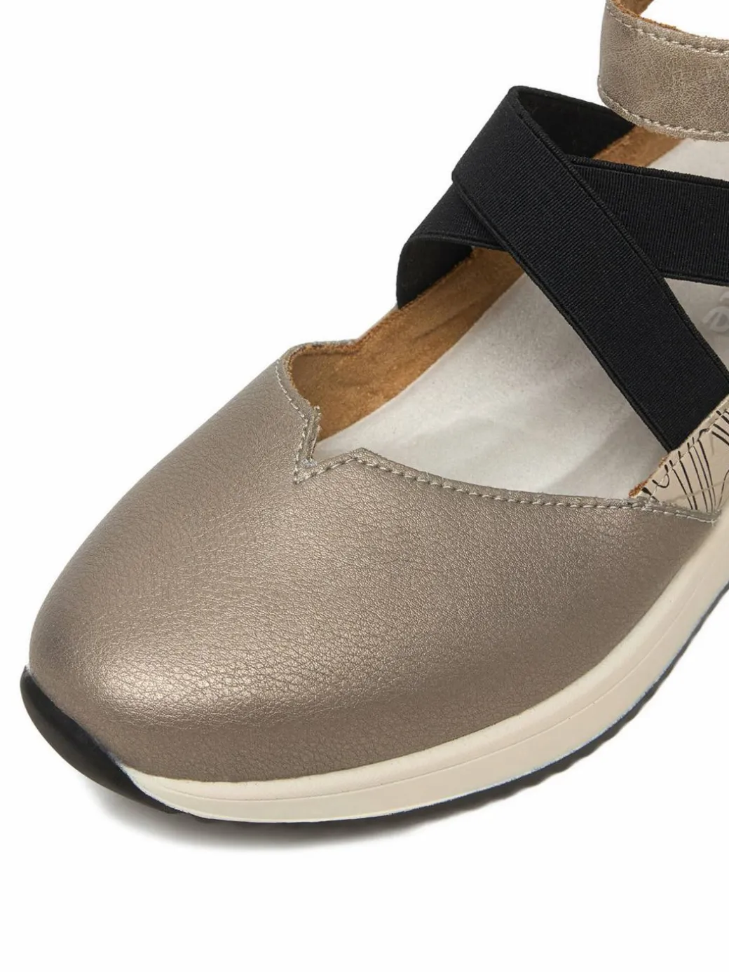 Scarpe basse D2411-90 Beige