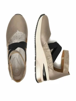 Scarpe basse D2411-90 Beige