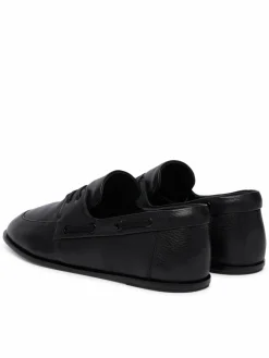 Scarpe basse Ess Boatshoe Lth HW0HW03116 Nero