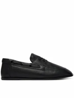 Scarpe basse Ess Boatshoe Lth HW0HW03116 Nero