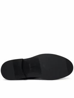 Scarpe basse Ess Rubber Derby Lth HM0HM02056 Marrone scuro
