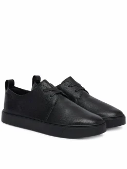 Scarpe basse Hybrid Clean Derby Tum Lth HM0HM02185 Nero