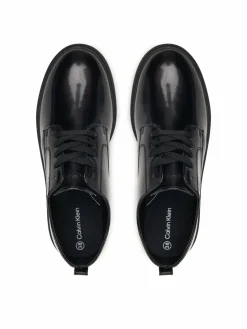 Scarpe basse Low Cut Lace-Up Shoe V3X4-83494-1453 D Nero