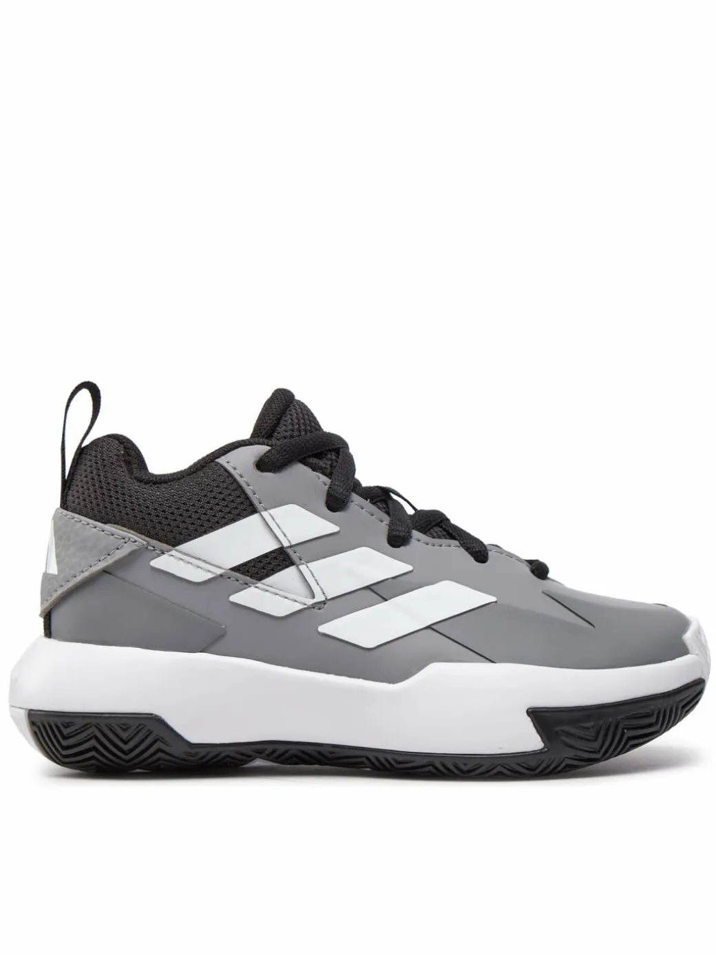 Scarpe da basket Cross Em Up Select Mid Trainers Kids IF0828 Grigio