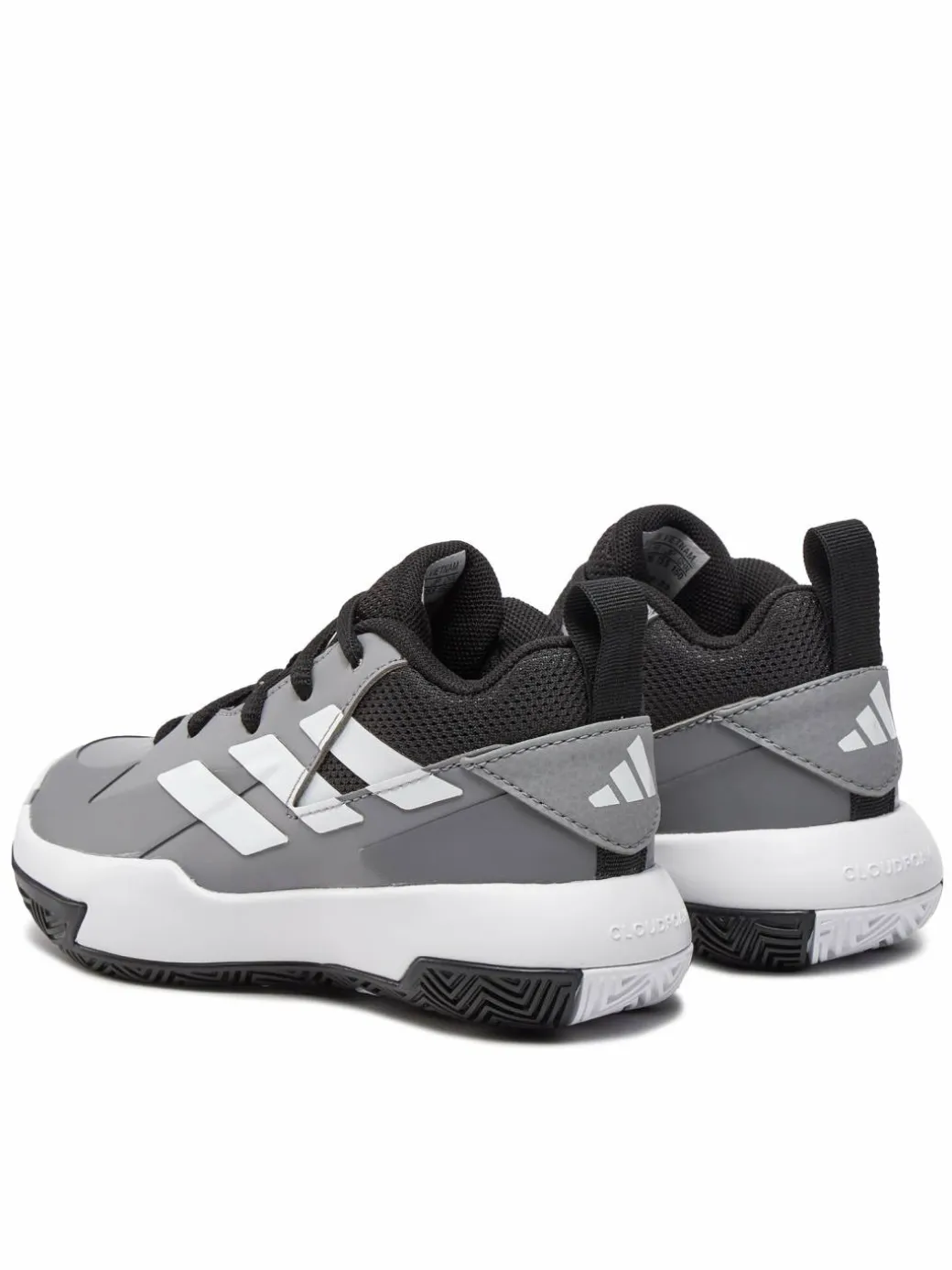 Scarpe da basket Cross Em Up Select Mid Trainers Kids IF0828 Grigio