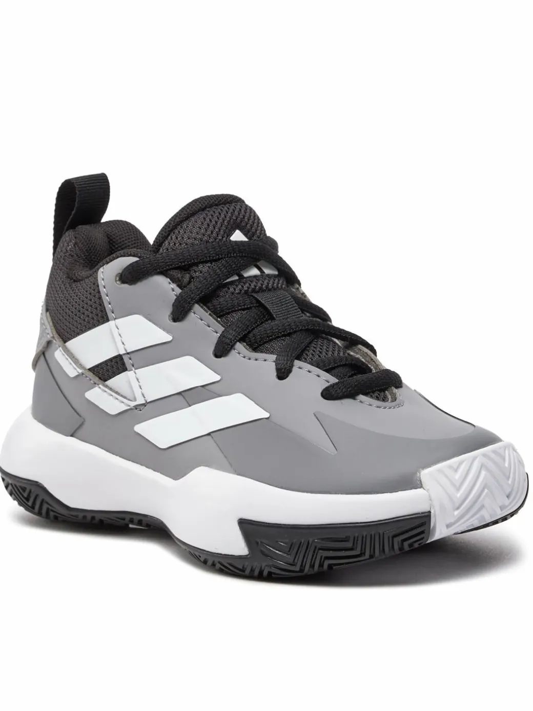 Scarpe da basket Cross Em Up Select Mid Trainers Kids IF0828 Grigio