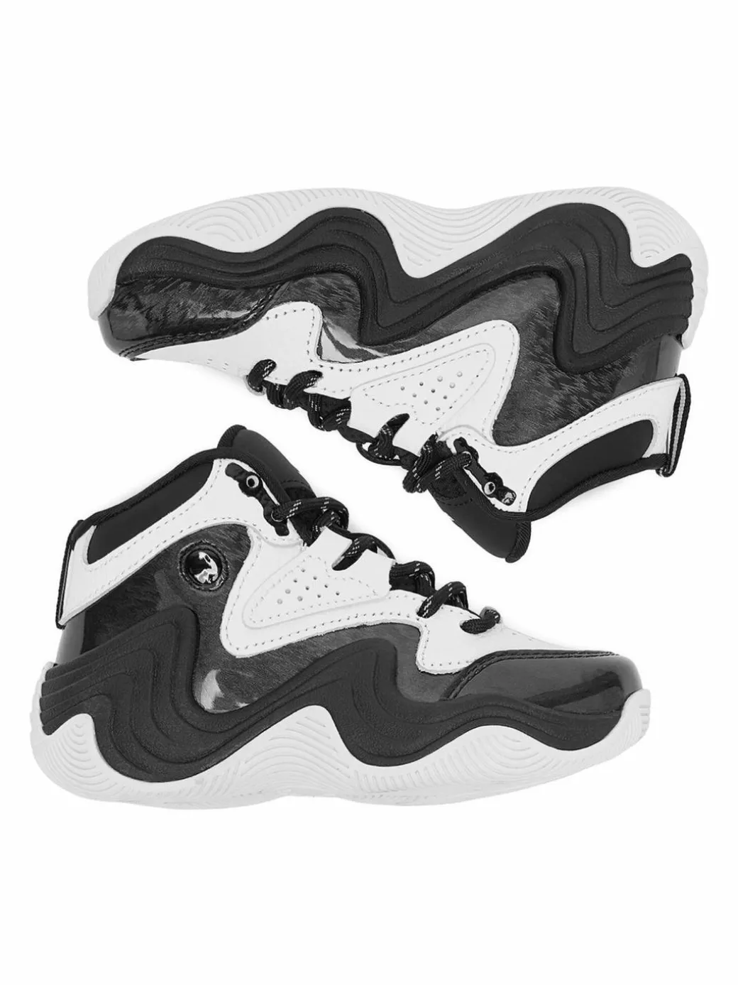 Scarpe da basket EO-JUGERNAUT AQ95041Y-BW Nero