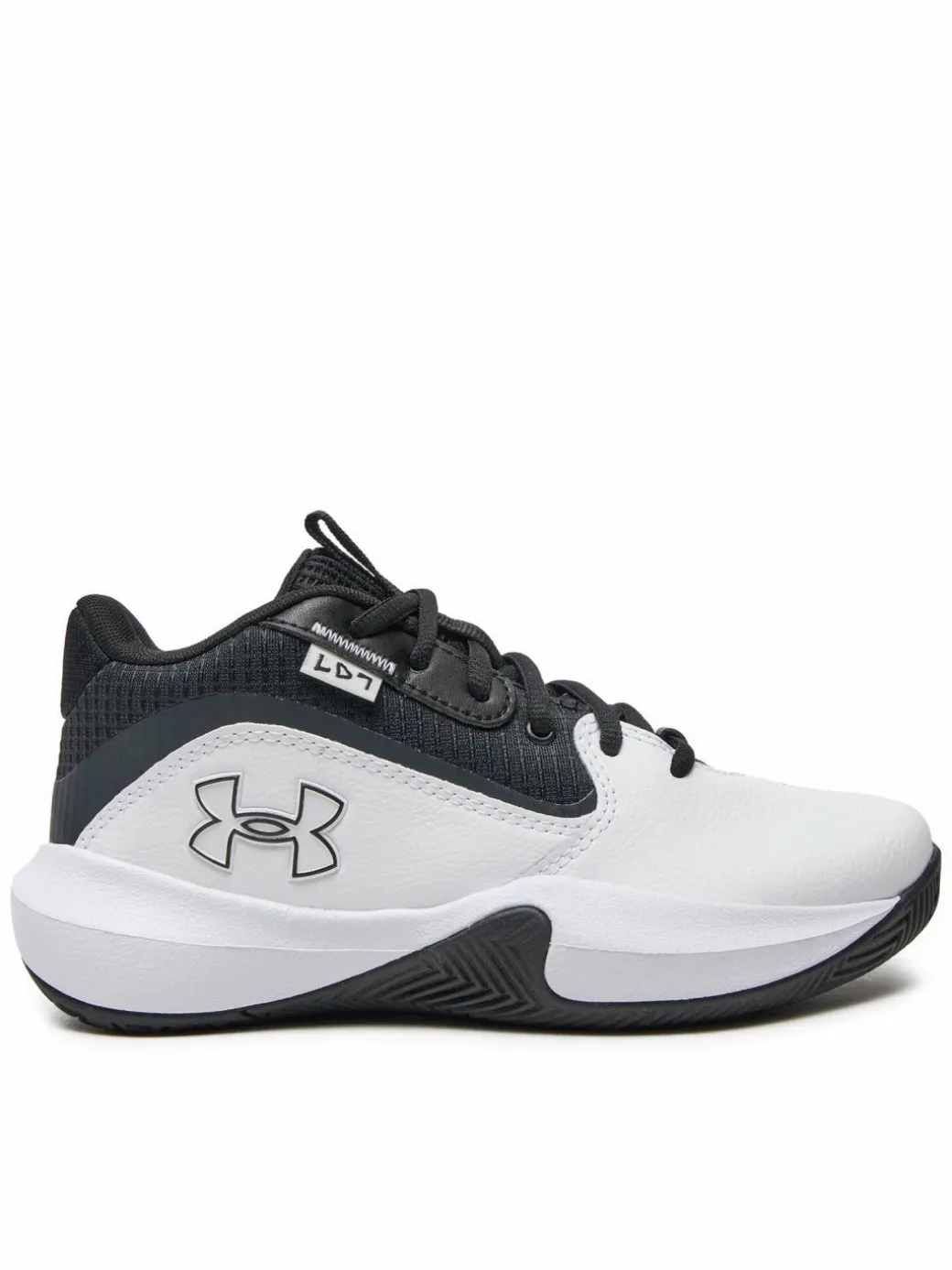 Scarpe da basket Grade School UA Lockdown 7 3028513 Bianco