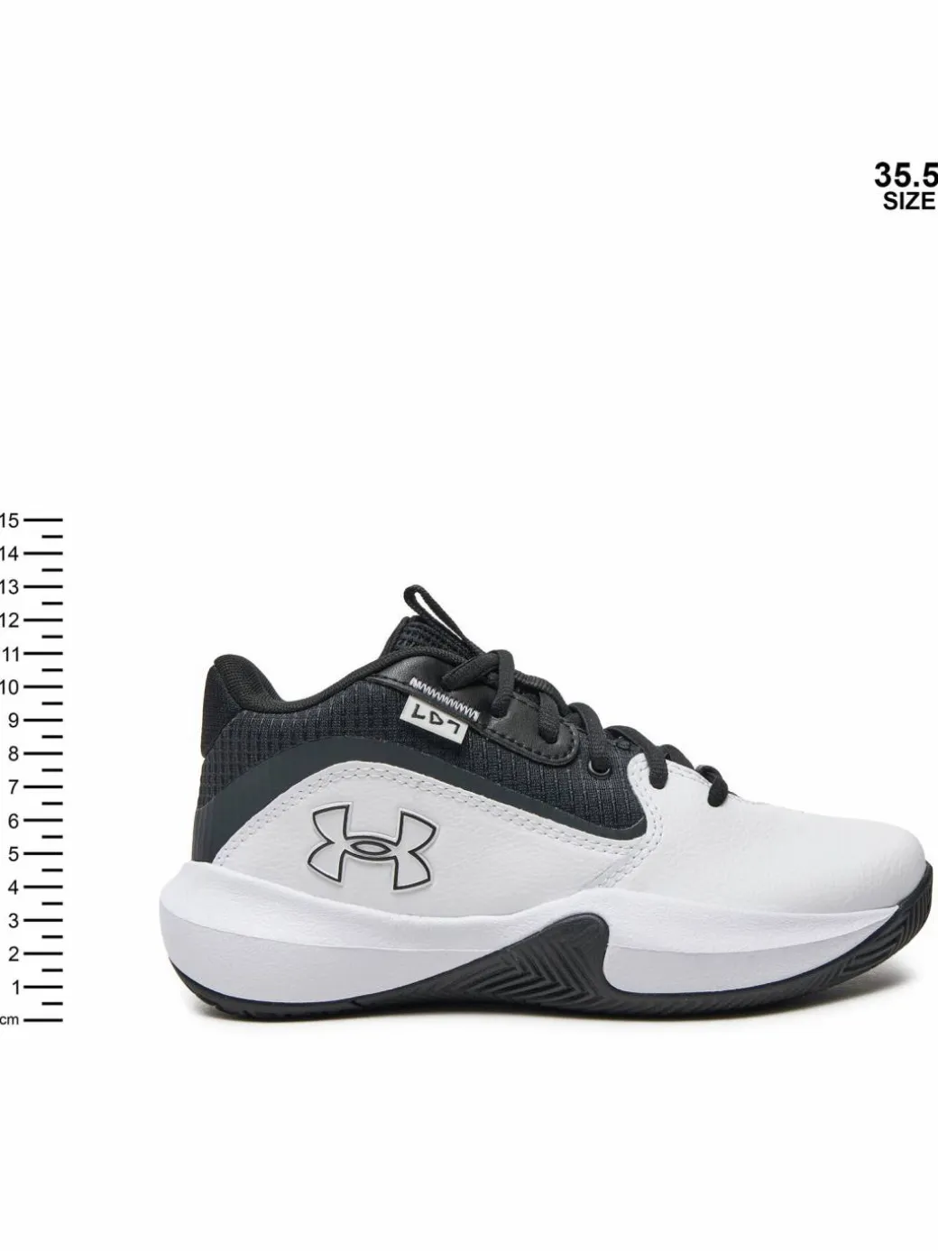 Scarpe da basket Grade School UA Lockdown 7 3028513 Bianco