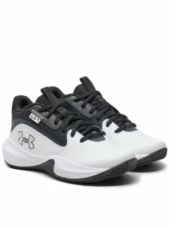 Scarpe da basket Grade School UA Lockdown 7 3028513 Bianco