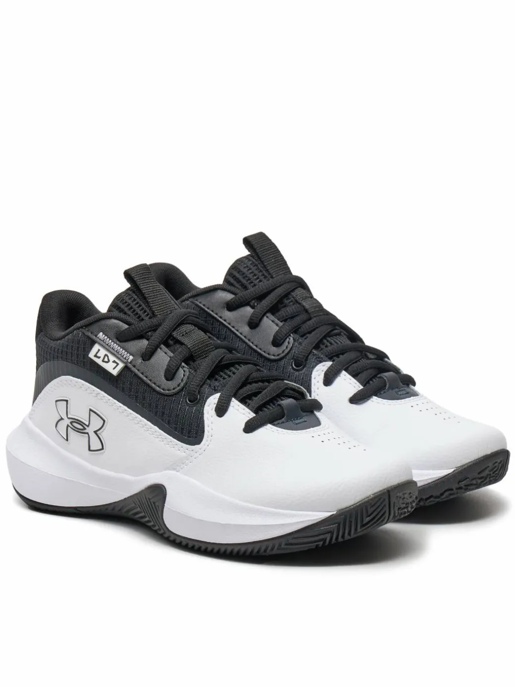 Scarpe da basket Grade School UA Lockdown 7 3028513 Bianco