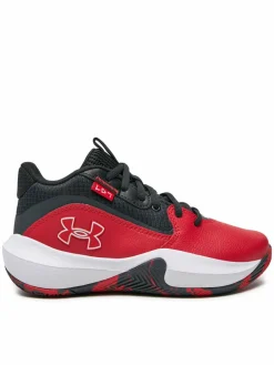 Scarpe da basket Grade School UA Lockdown 7 3028513 Rosso
