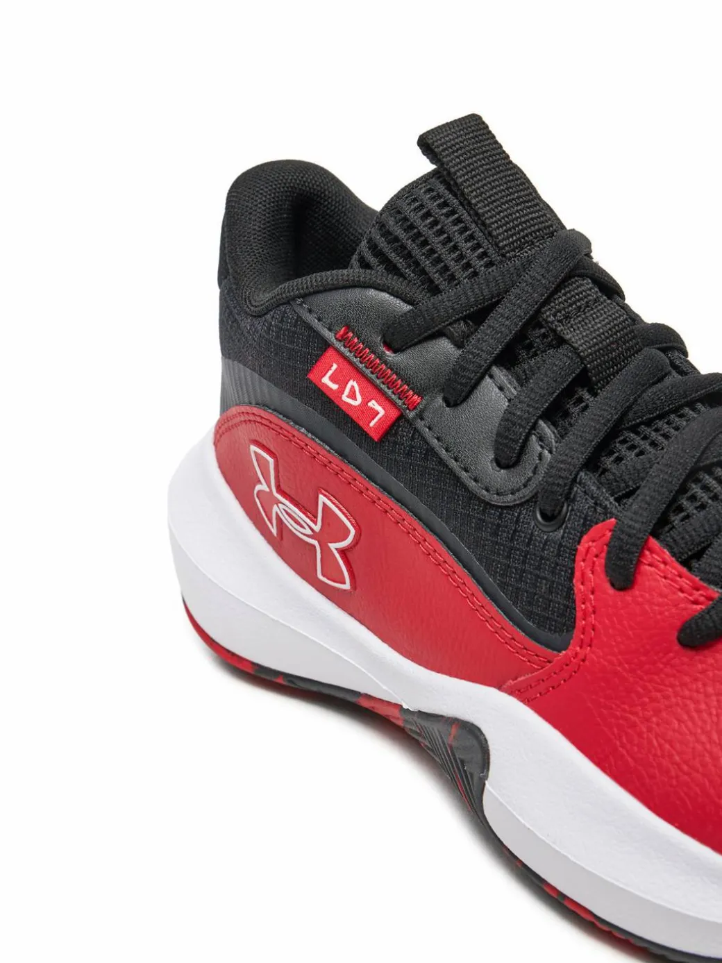 Scarpe da basket Grade School UA Lockdown 7 3028513 Rosso