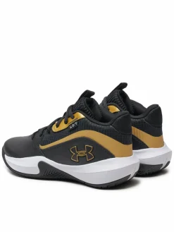 Scarpe da basket Grade School UA Lockdown 7 3028513 Nero