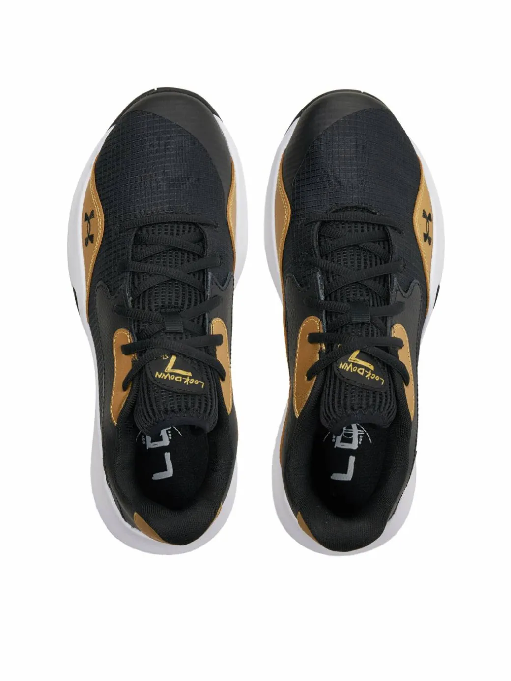 Scarpe da basket UA Lockdown 7 Low 3027646 Nero