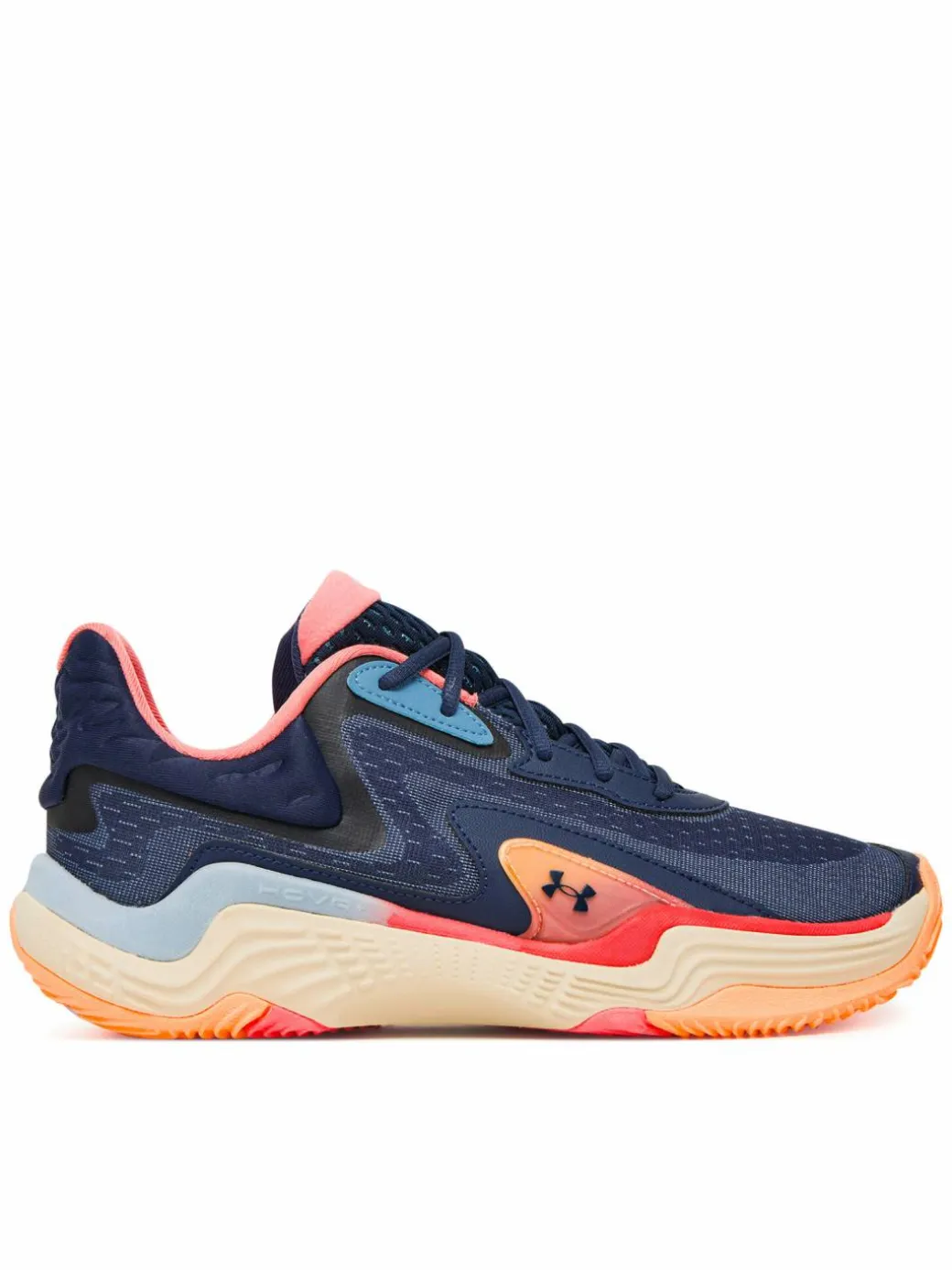 Scarpe da basket UA Spawn 7 3028461 Blu scuro