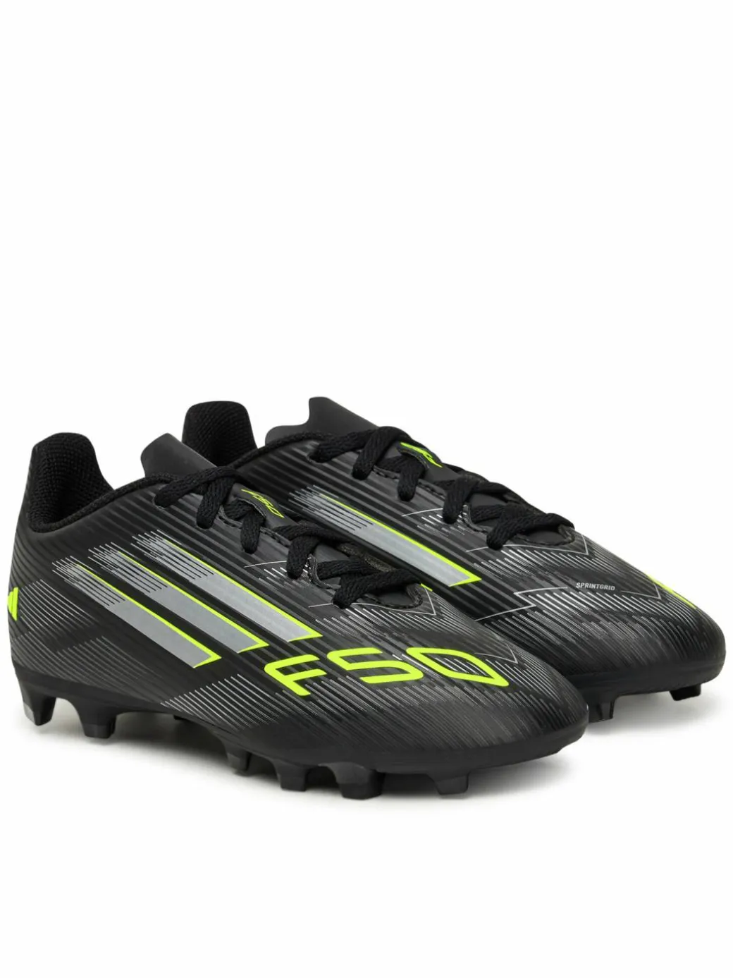 Scarpe da calcio F50 Club Firm/Multi-Ground Boots Kids JI0028 Nero