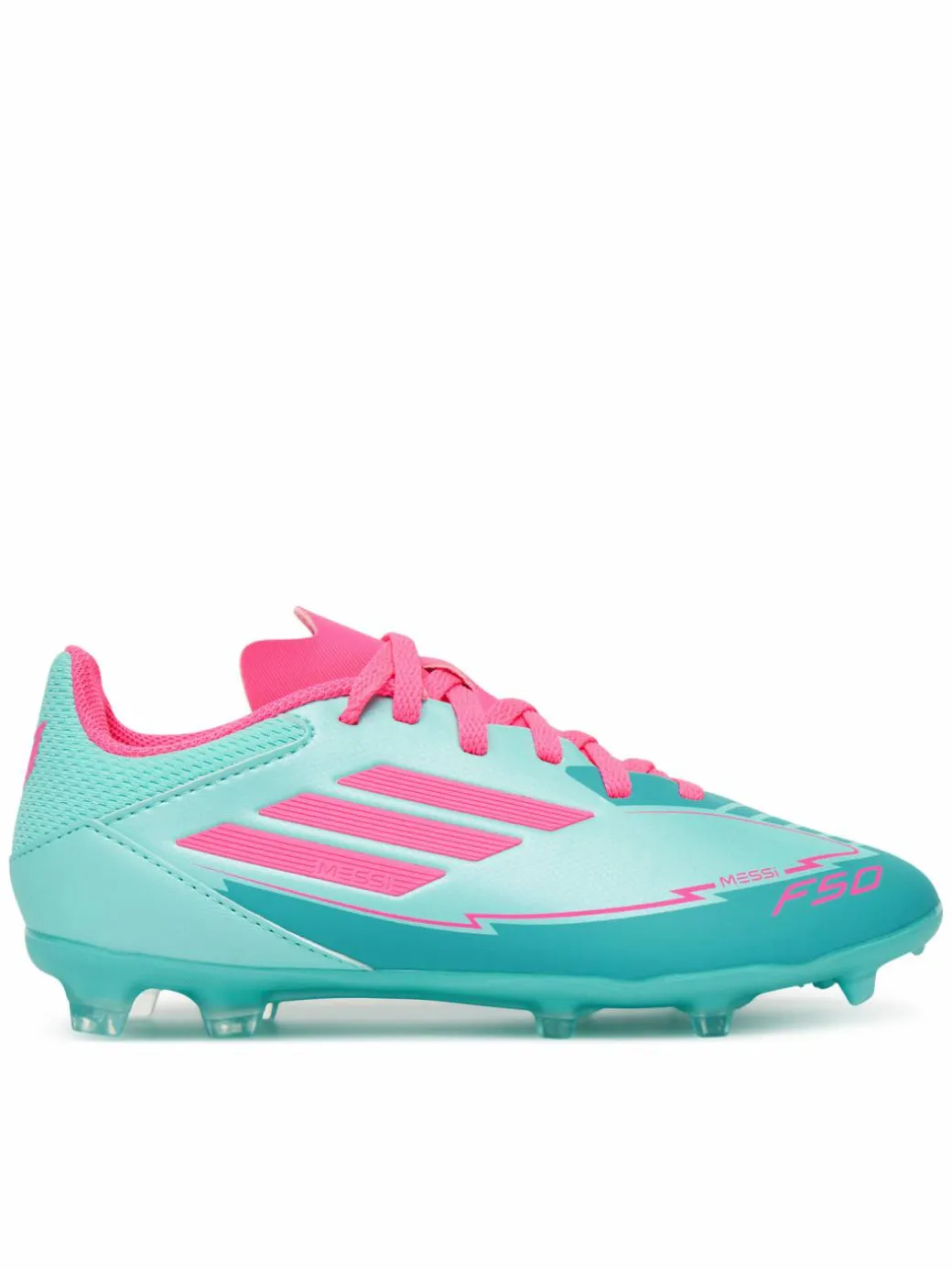 Scarpe da calcio F50 League Messi Firm/Multi-Ground IH0931 Turchese