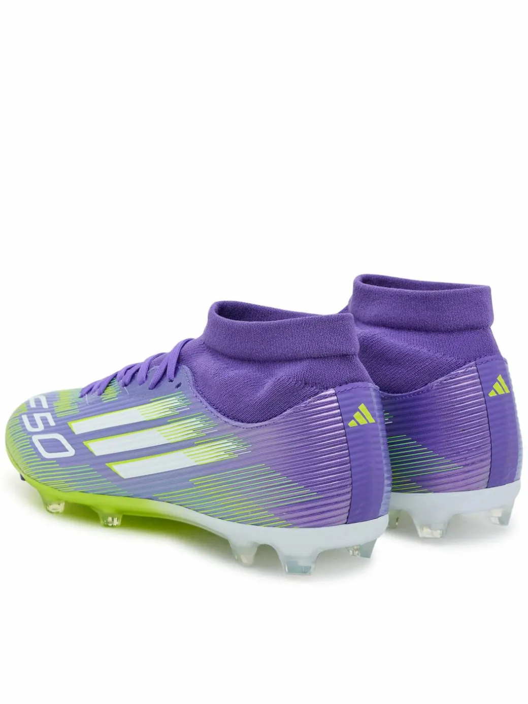 Scarpe da calcio F50 League Mid Firm/Multi-Ground Boots JI0886 Viola