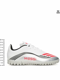 Scarpe da calcio F50 Messi Club JP7453 Bianco