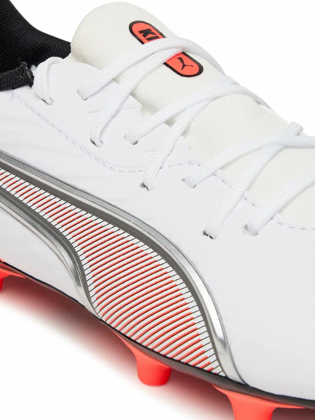 Scarpe da calcio King Match Fg/Ag Jr 108837 01 Bianco