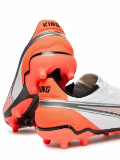 Scarpe da calcio King Match Fg/Ag Jr 108837 01 Bianco