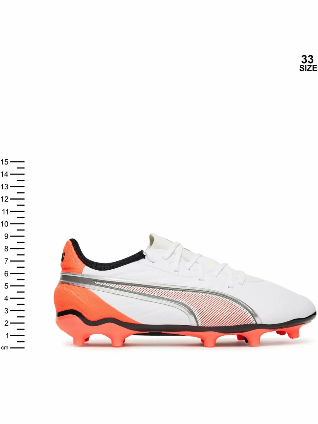 Scarpe da calcio King Match Fg/Ag Jr 108837 01 Bianco
