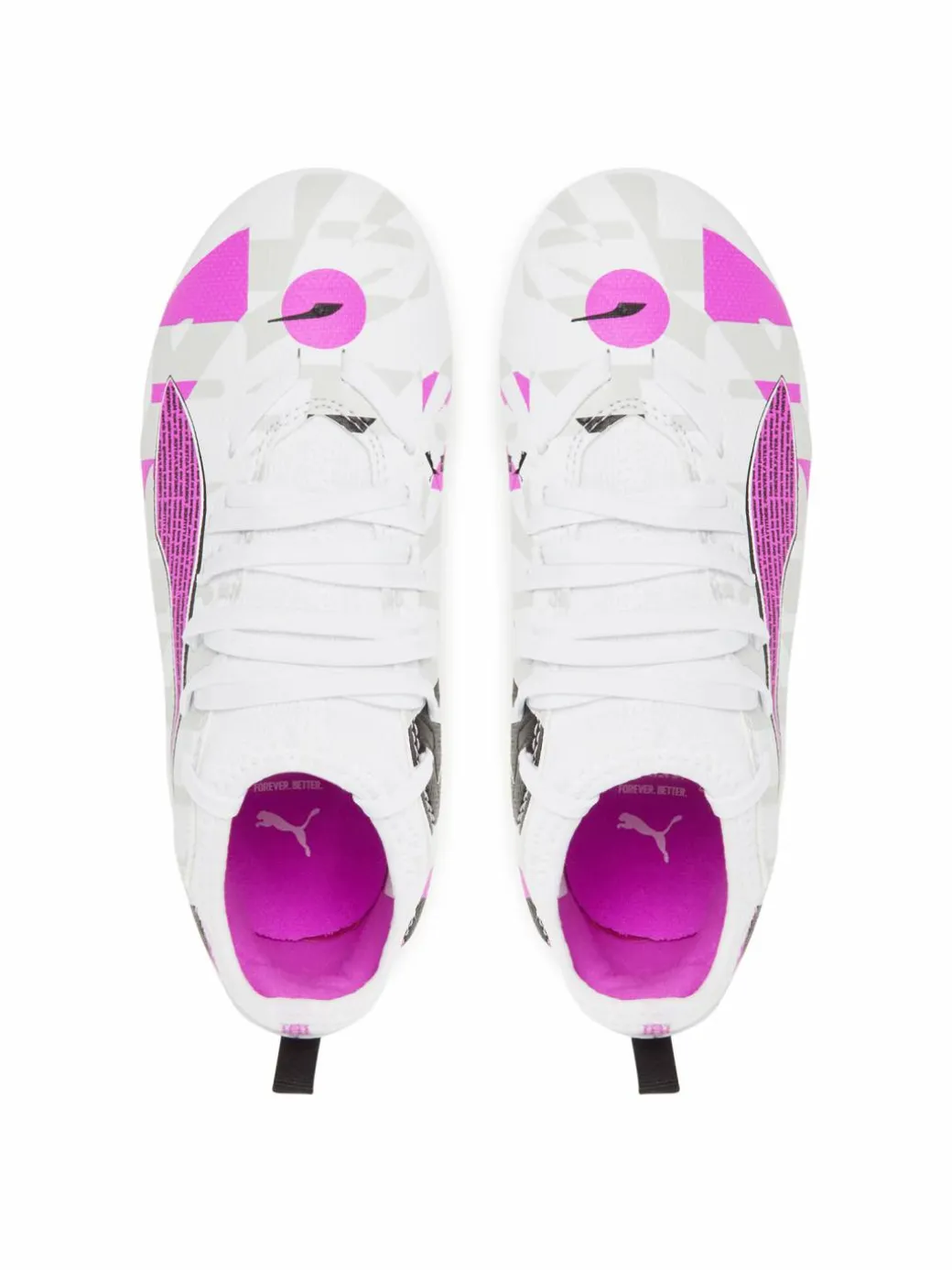 Scarpe da calcio Ultra 5 Match Forever Fg/Ag Jr 108413 01 Bianco