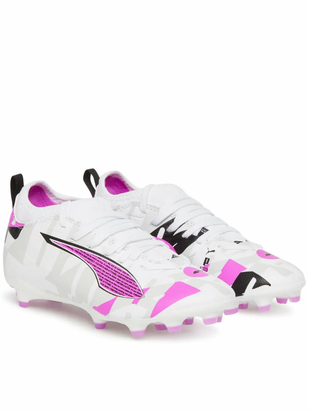 Scarpe da calcio Ultra 5 Match Forever Fg/Ag Jr 108413 01 Bianco