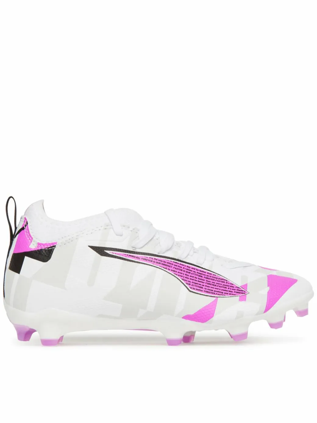 Scarpe da calcio Ultra 5 Match Forever Fg/Ag Jr 108413 01 Bianco