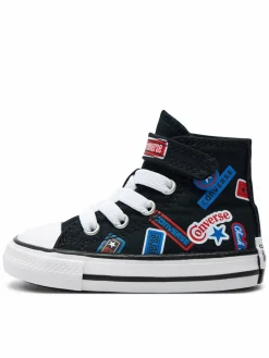 Scarpe da ginnastica Chuck Taylor All Star Easy On Stickers A06357C Nero