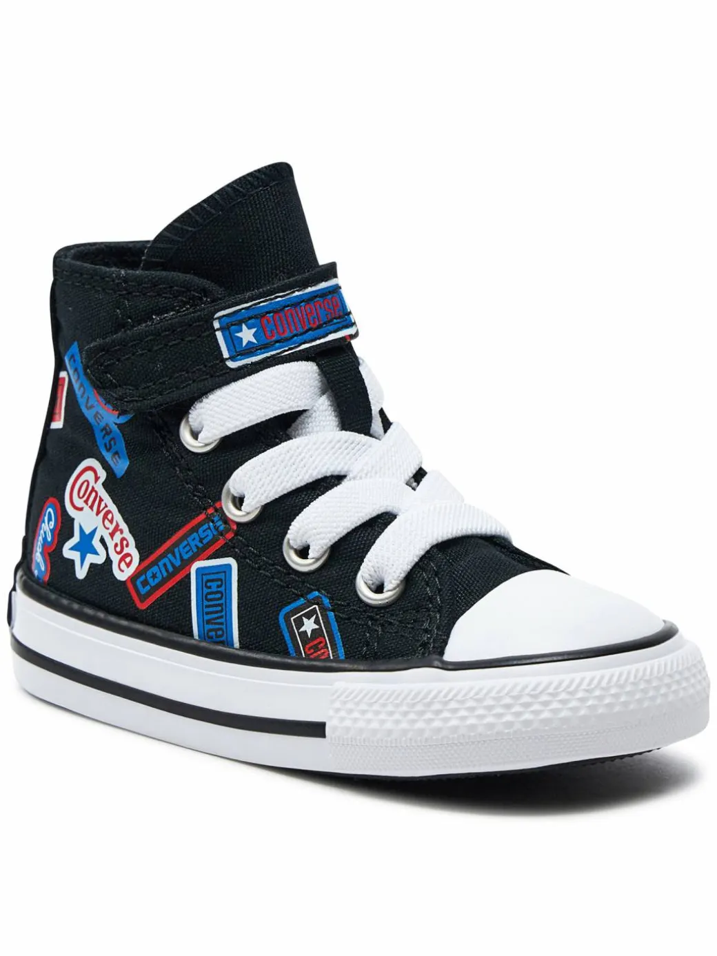 Scarpe da ginnastica Chuck Taylor All Star Easy On Stickers A06357C Nero