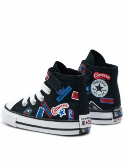 Scarpe da ginnastica Chuck Taylor All Star Easy On Stickers A06357C Nero