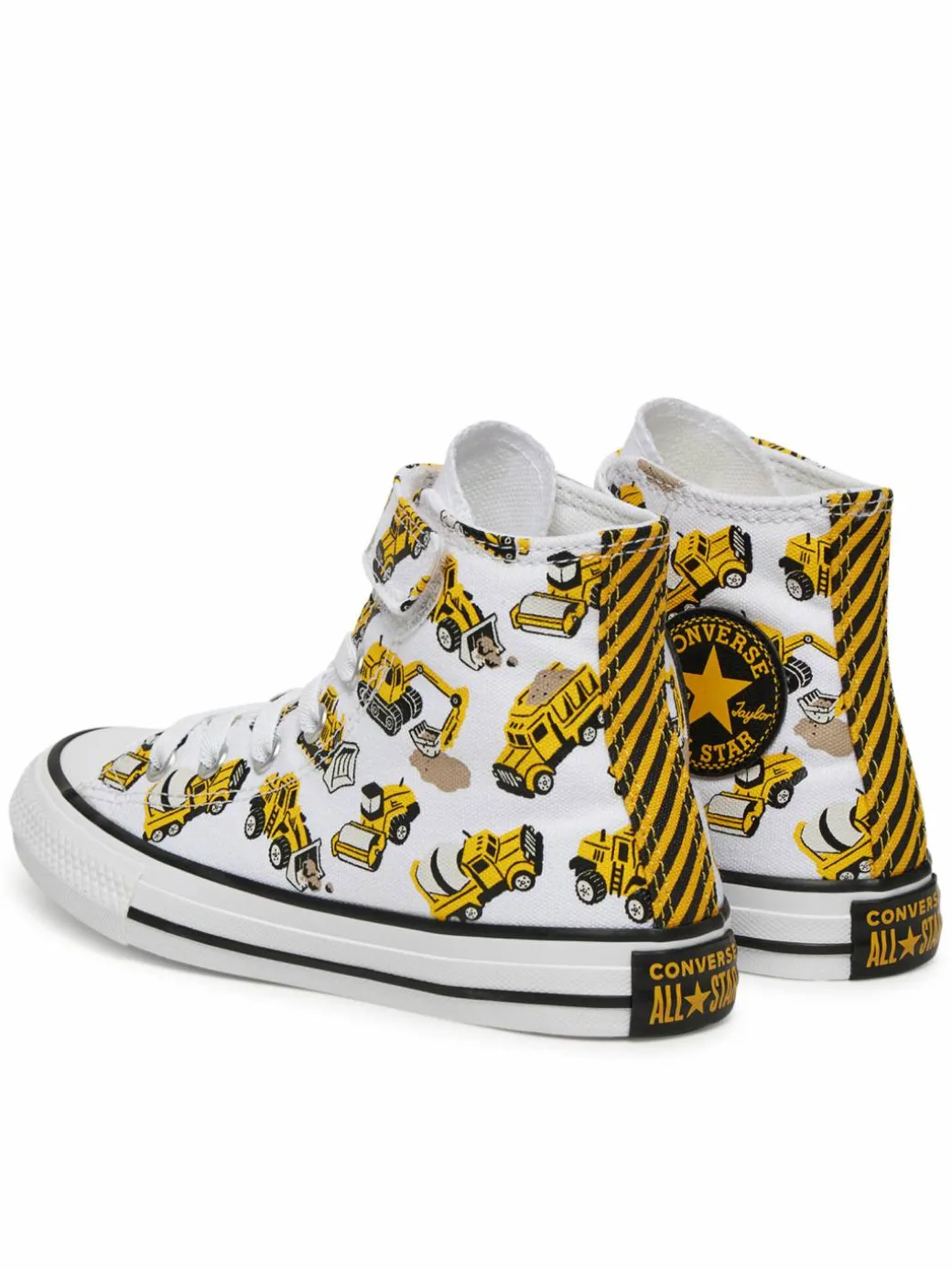 Scarpe da ginnastica Chuck Taylor All Star Construction Truck Easy-On A10766C Bianco