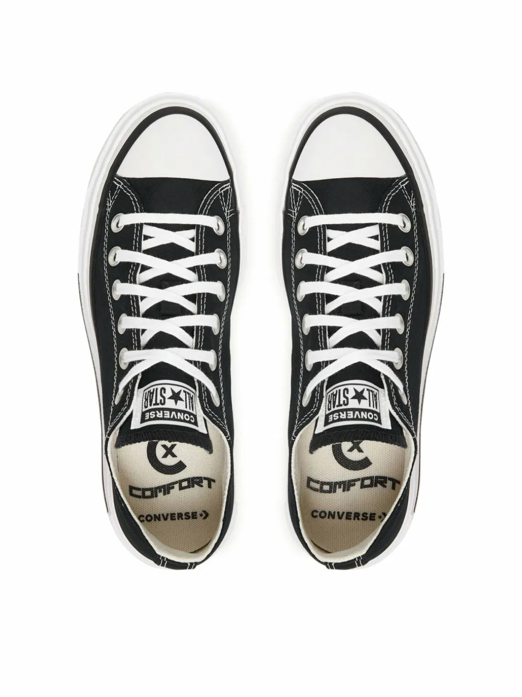 Scarpe da ginnastica Chuck Taylor All Star Lift Double Stack Platform A15490C Nero