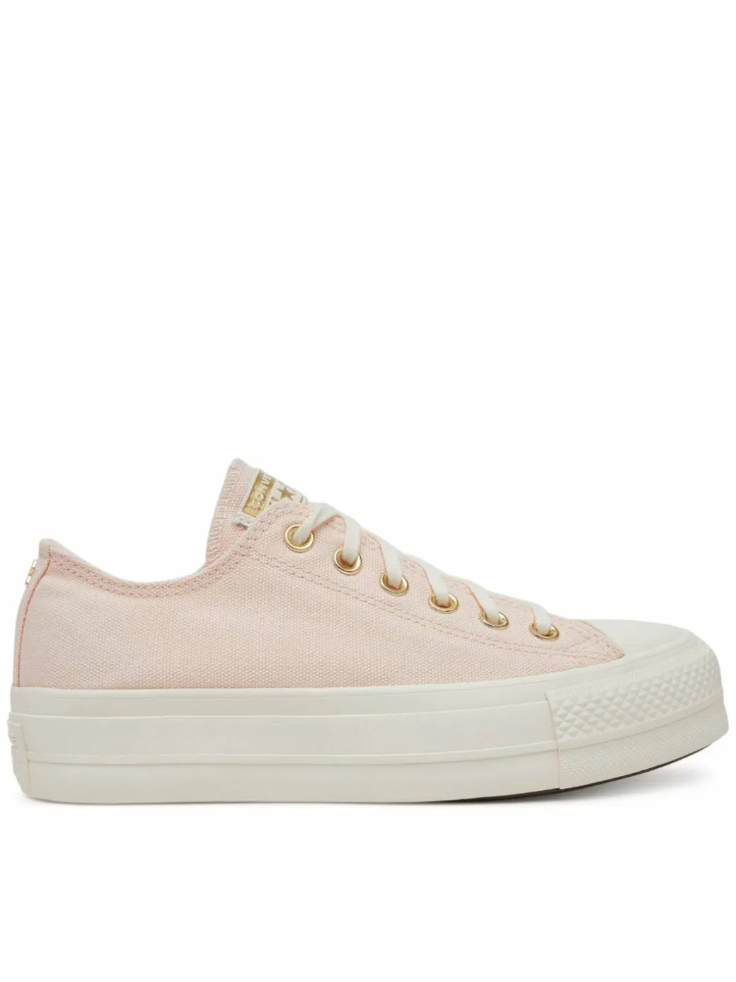 Scarpe da ginnastica Chuck Taylor All Star Lift Platform Gold A12584C Rosa