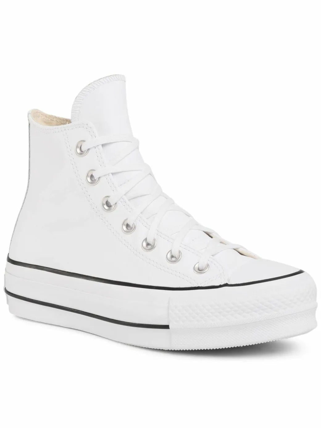 Scarpe da ginnastica Chuck Taylor All Star Lift Clean Hi 561676C Bianco