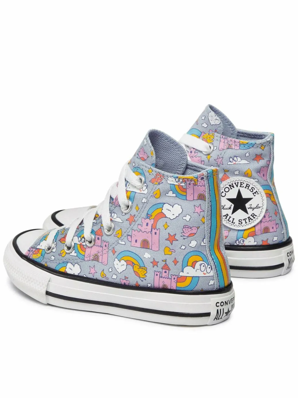 Scarpe da ginnastica Chuck Taylor All Star Rainbow Castles 372943C Blu