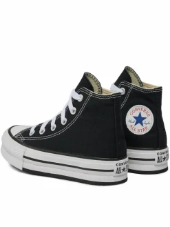 Scarpe da ginnastica Chuck Taylor All Star Lift Platform High Top Little Kids 372859C Nero