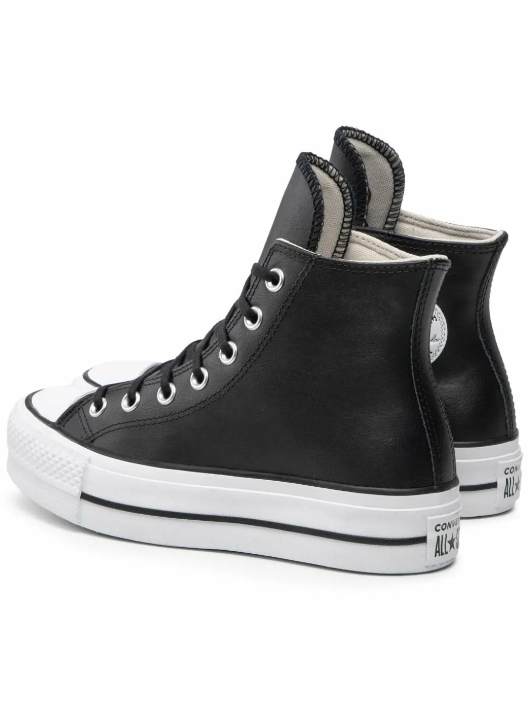 Scarpe da ginnastica Chuck Taylor All Star Lift Clean Hi 561675C Nero