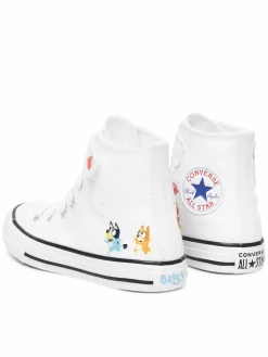 Scarpe da ginnastica Converse x Bluey Chuck Taylor All Star Easy On A16715C Bianco