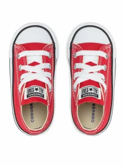 Scarpe da ginnastica Inf Chuck Taylor All Star Ox 7J236C Rosso