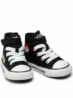 Scarpe da ginnastica POKEMON Chuck Taylor All Star Hi A01229C Nero