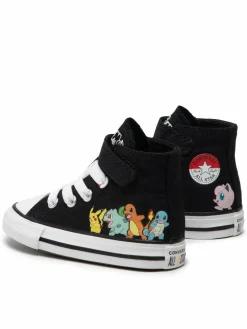 Scarpe da ginnastica POKEMON Chuck Taylor All Star Hi A01229C Nero