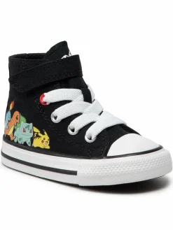 Scarpe da ginnastica POKEMON Chuck Taylor All Star Hi A01229C Nero