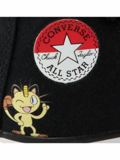 Scarpe da ginnastica POKEMON Chuck Taylor All Star Hi A01229C Nero