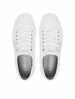 Scarpe da ginnastica Vulc Lace Up Low Lth HW0HW03077 Bianco