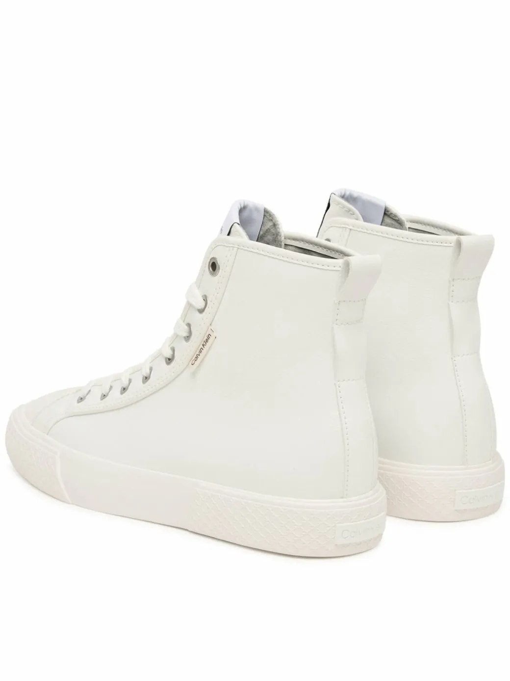 Scarpe da ginnastica Vulc Lace Up Hightop Lth HW0HW03076 Bianco