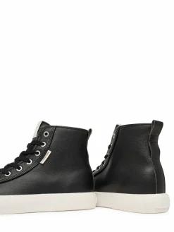 Scarpe da ginnastica Vulc Lace Up Hightop Lth HW0HW03076 Nero